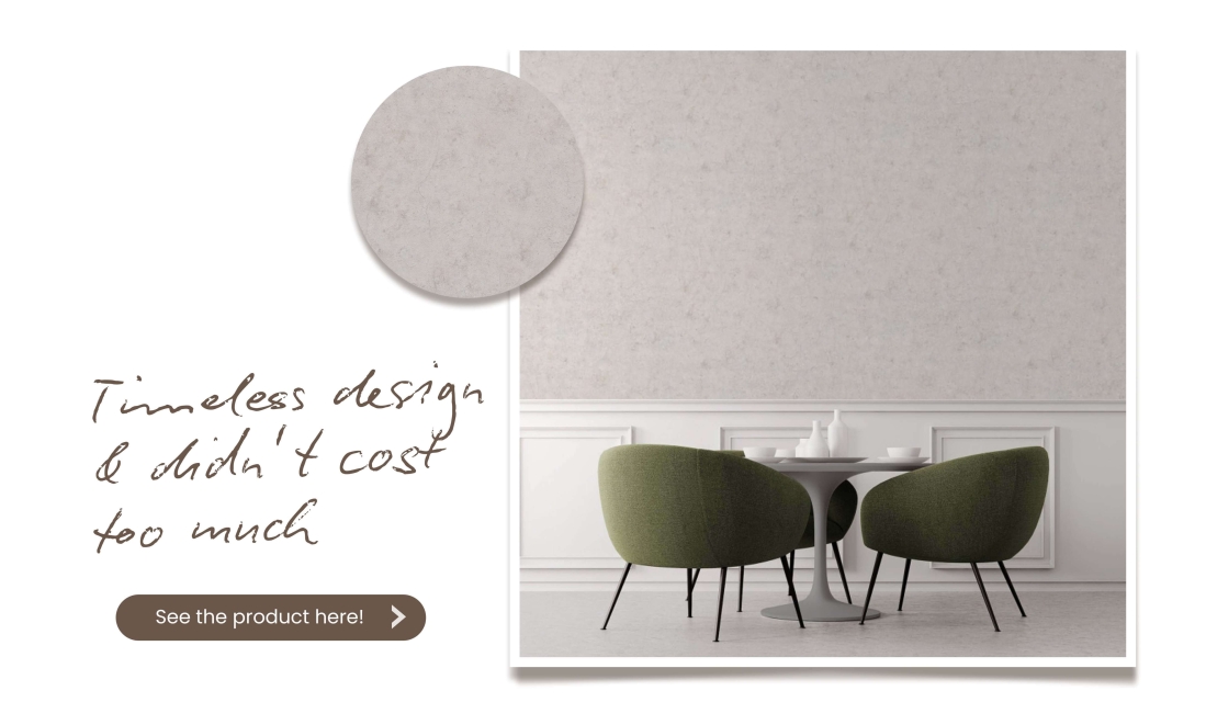 Wabi-sabi has a philosophy that uses natural  elements for the appearance of the room